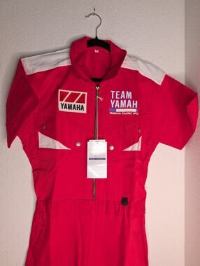 VTG Yamaha NWT Rare Racing Japan Jumpsuit M Streetwear Collectors BMX Motocross